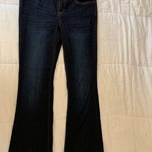 Gap mid rise flare trouser jeans women’s